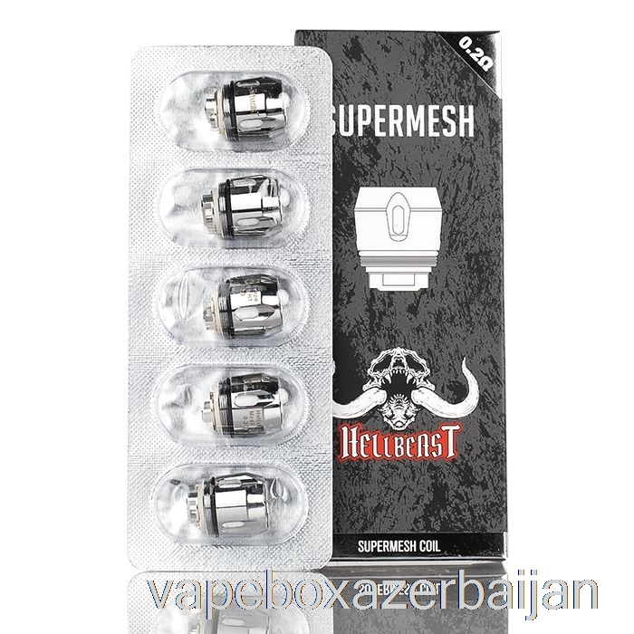 Vape Box Azerbaijan HellVape HellBeast Mesh Replacement Coils 0.2ohm H1 Coils